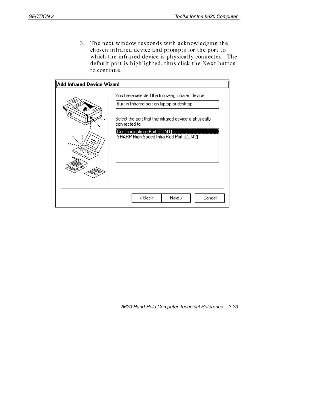 Intermec 6620 manual Section 