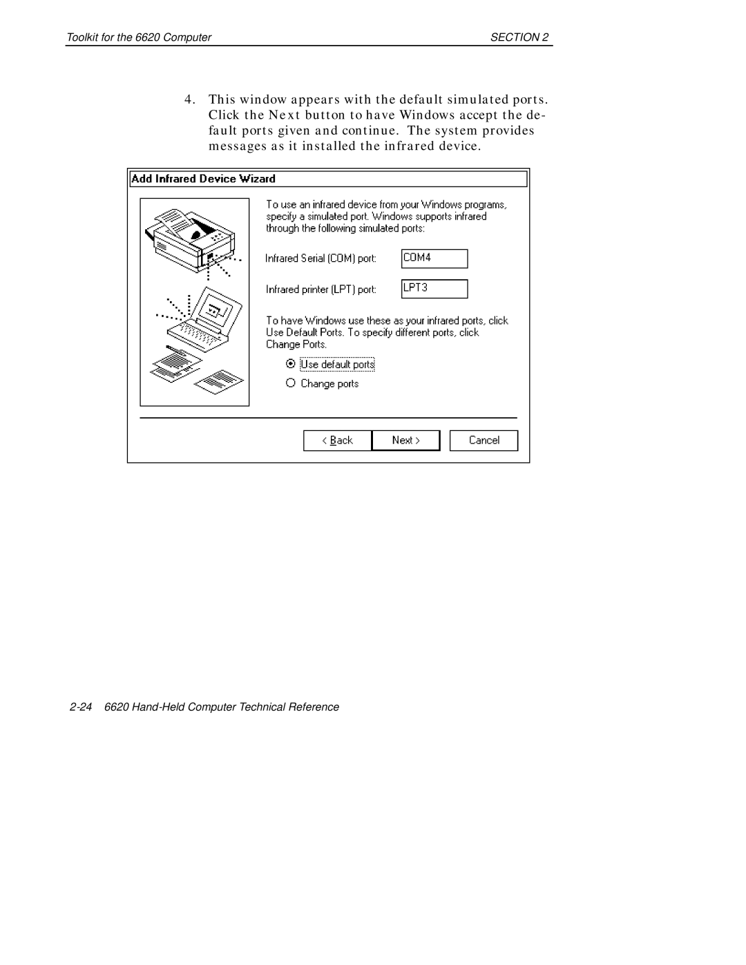 Intermec 6620 manual Section 