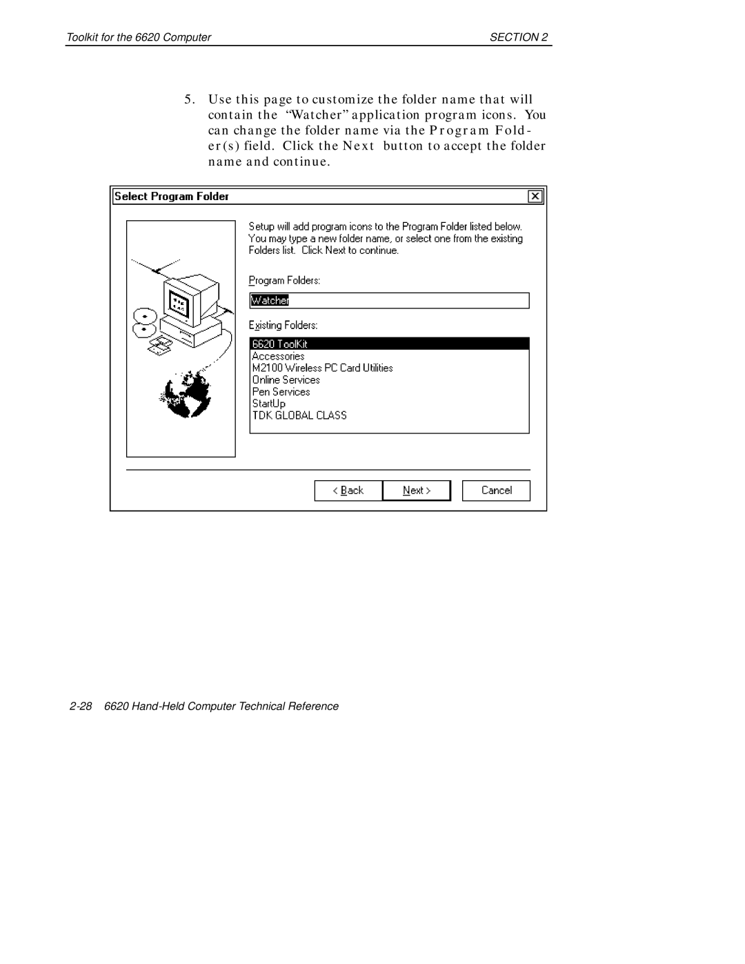 Intermec 6620 manual Section 