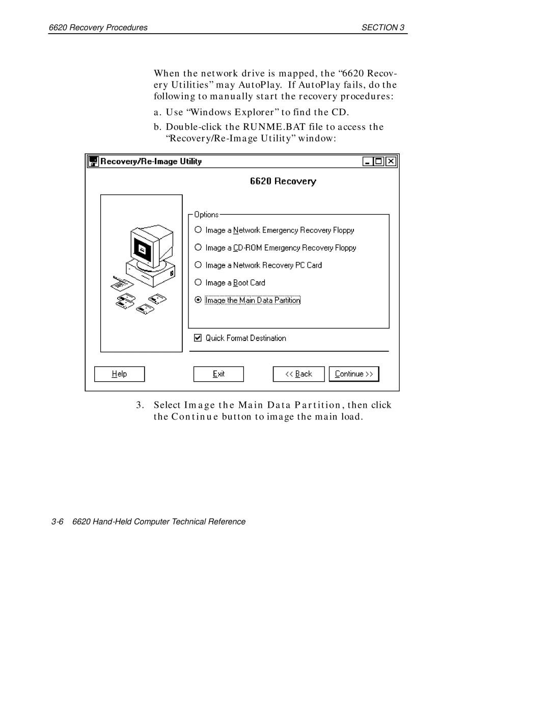 Intermec 6620 manual Section 