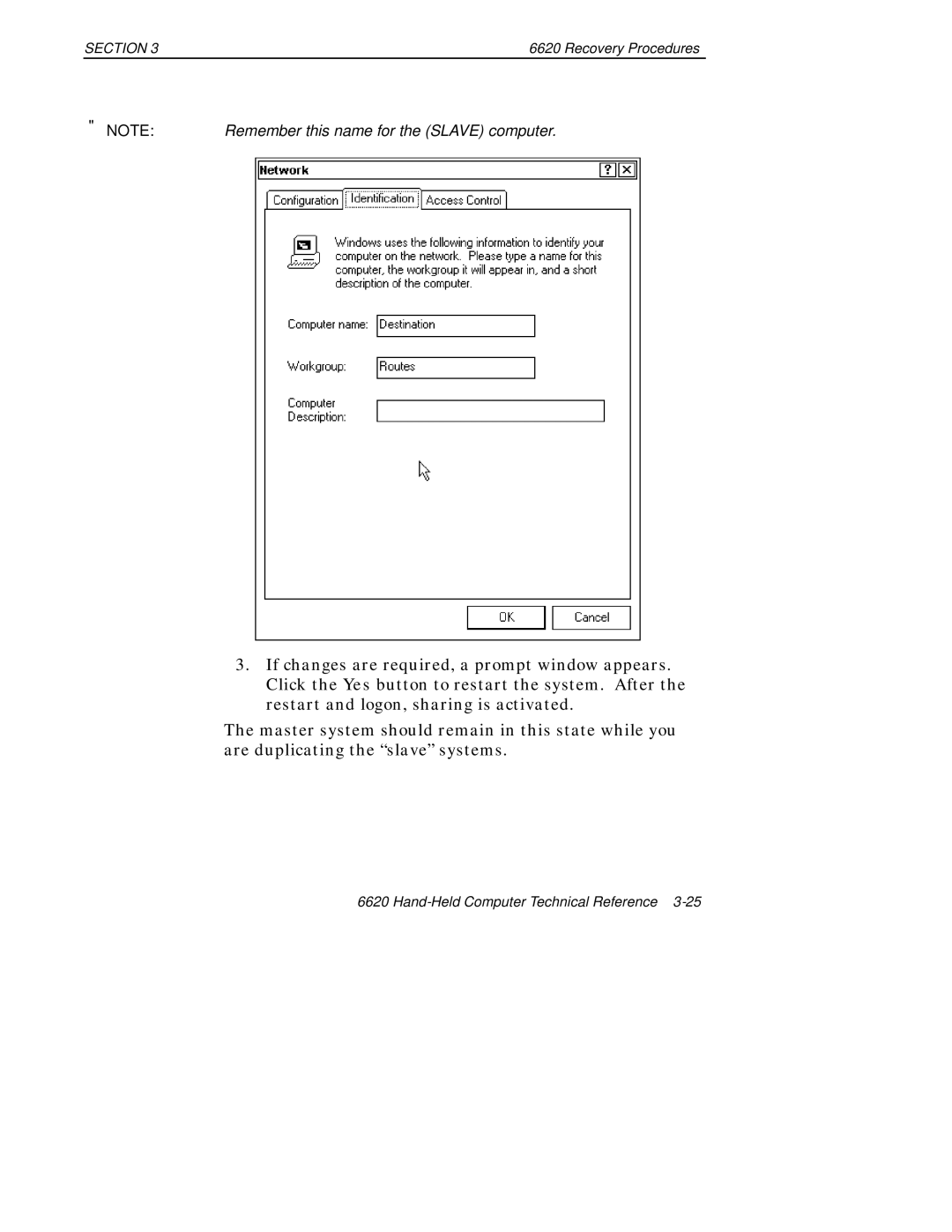 Intermec 6620 manual Section 