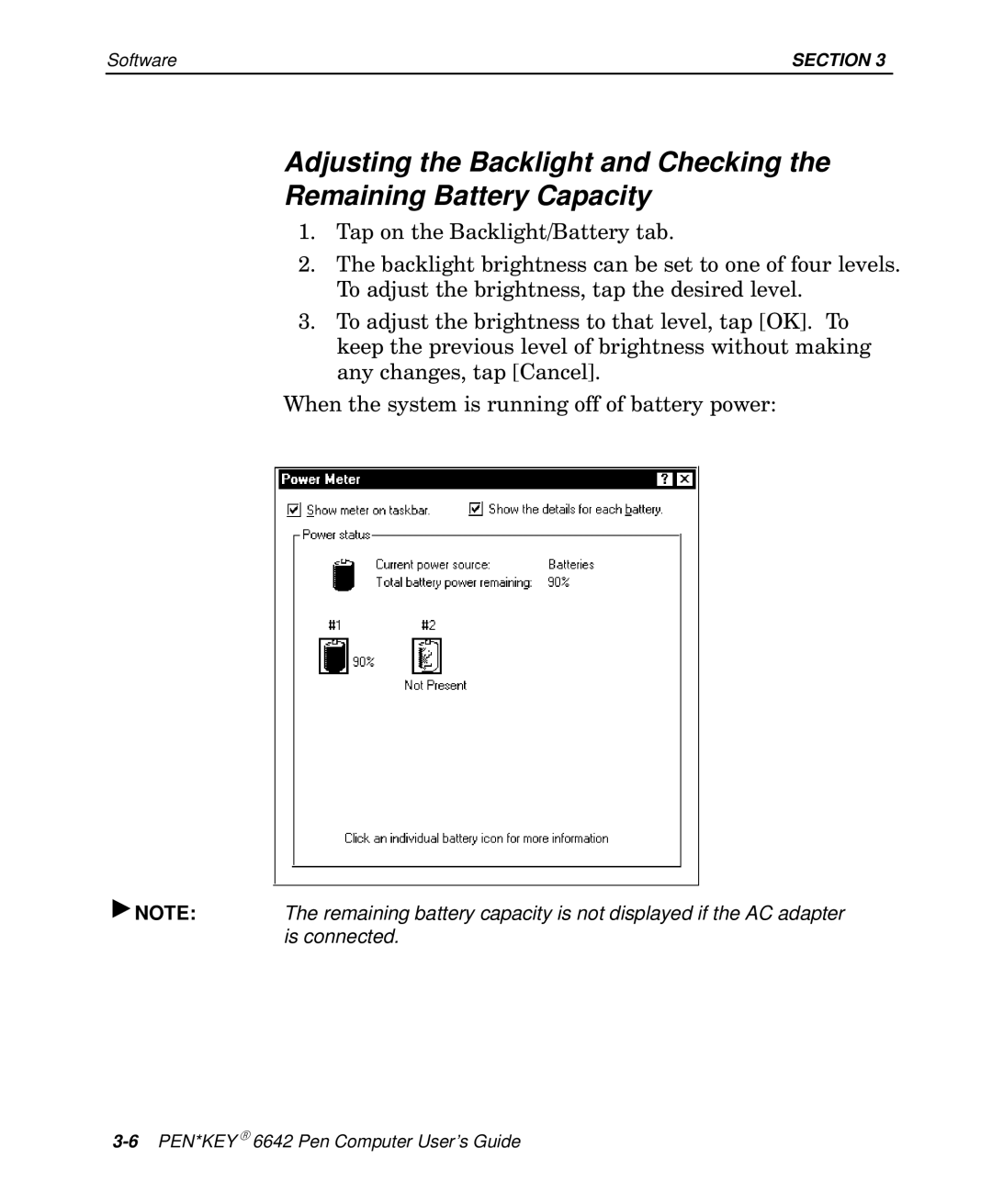 Intermec manual 6PEN*KEYR 6642 Pen Computer User’s Guide 