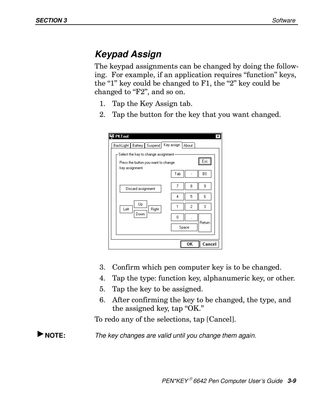 Intermec 6642 manual Keypad Assign 