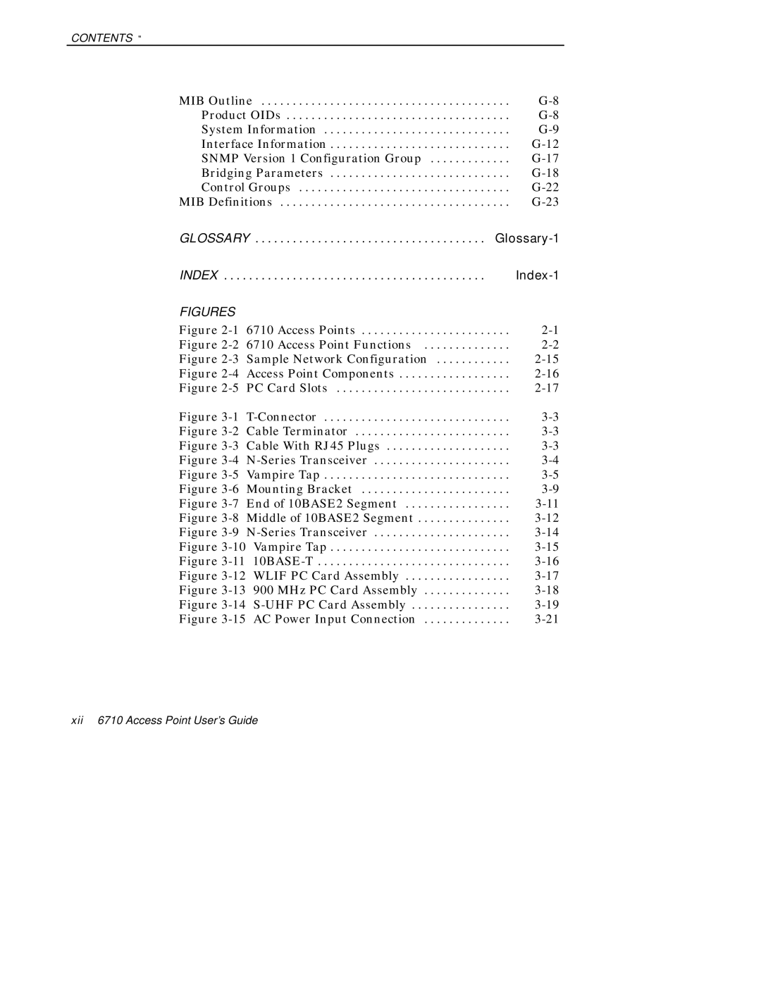 Intermec 6710 manual Figures 