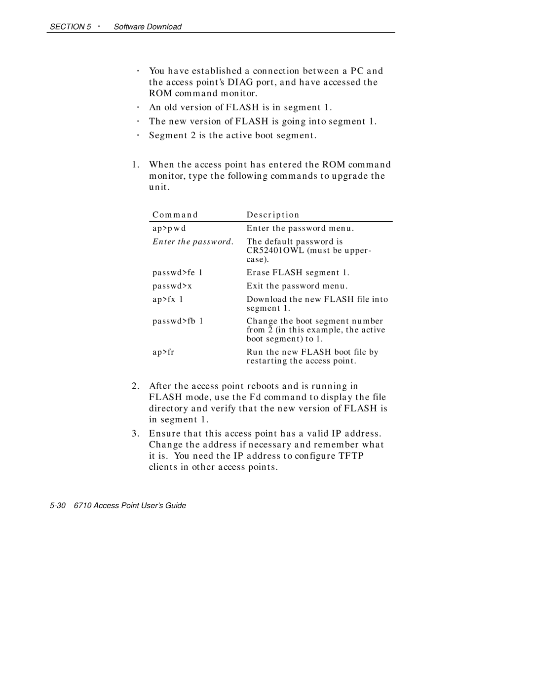 Intermec 6710 manual Command Description, Apfx 