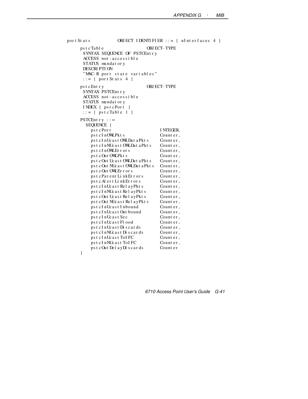 Intermec 6710 manual Object-Type 