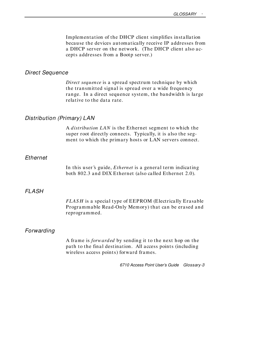 Intermec 6710 manual Flash 