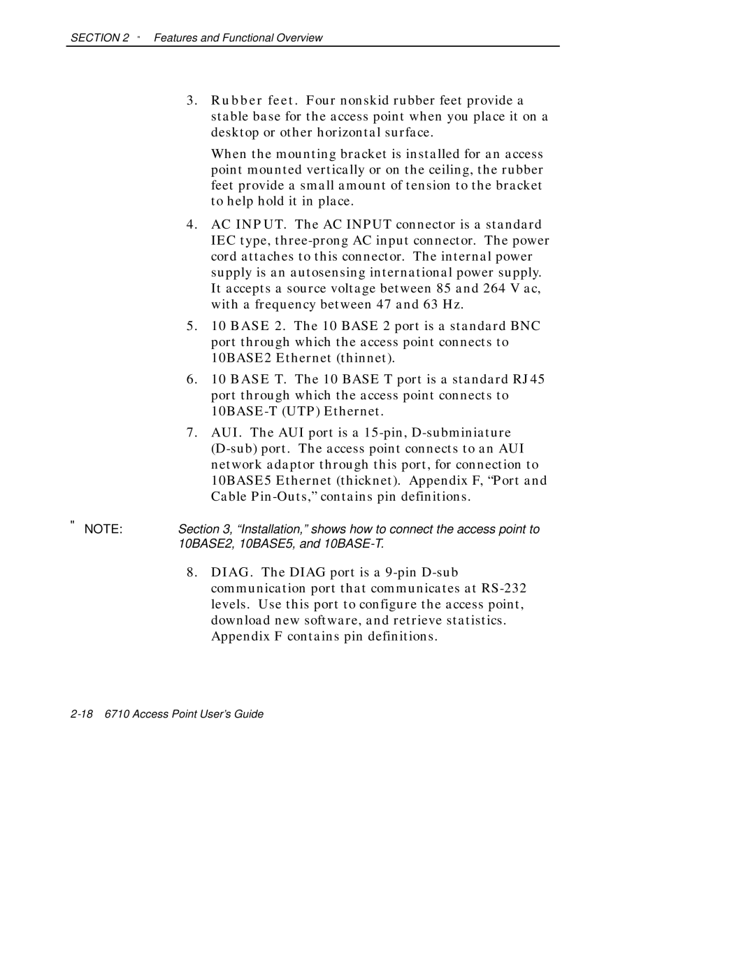 Intermec 6710 manual Features and Functional Overview 