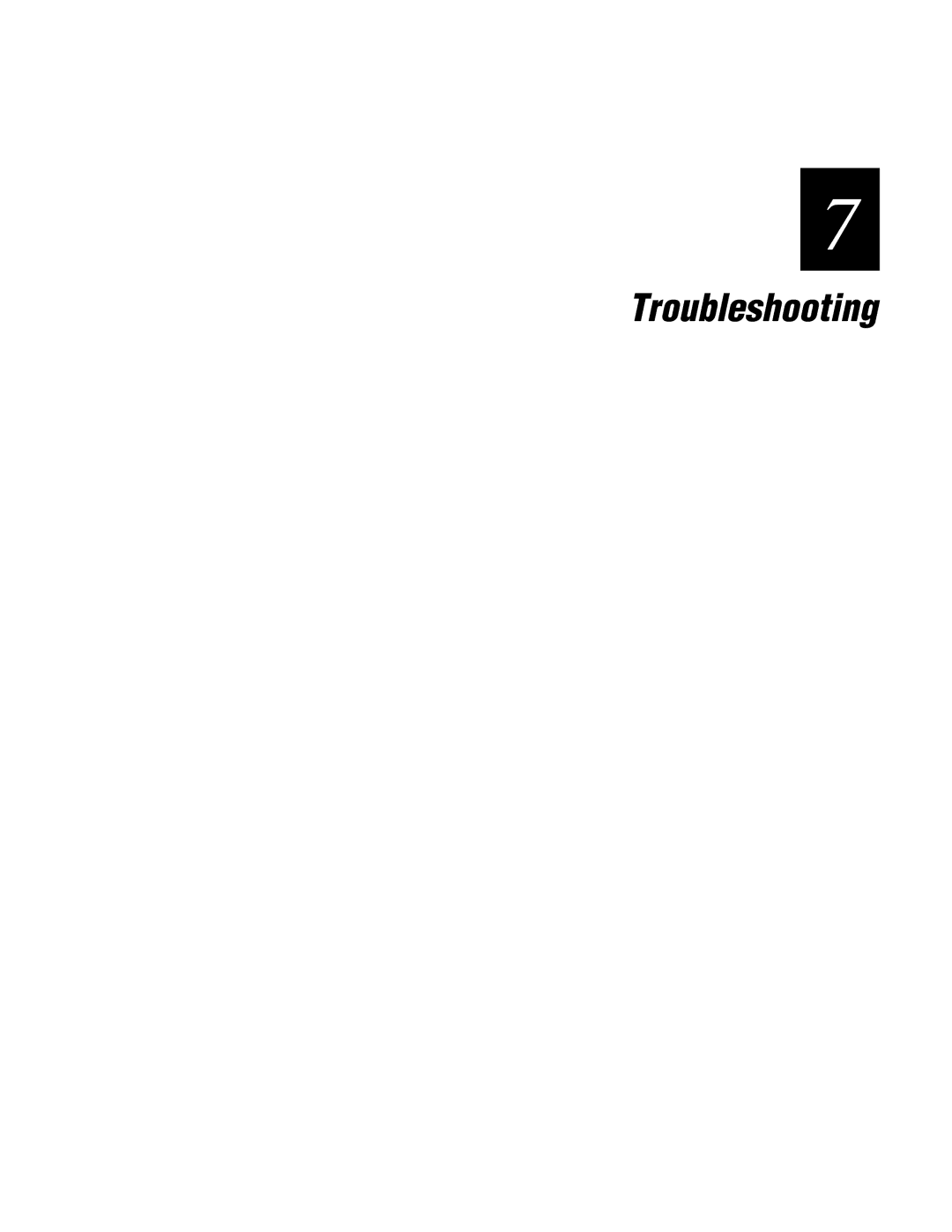 Intermec 70 manual Troubleshooting 