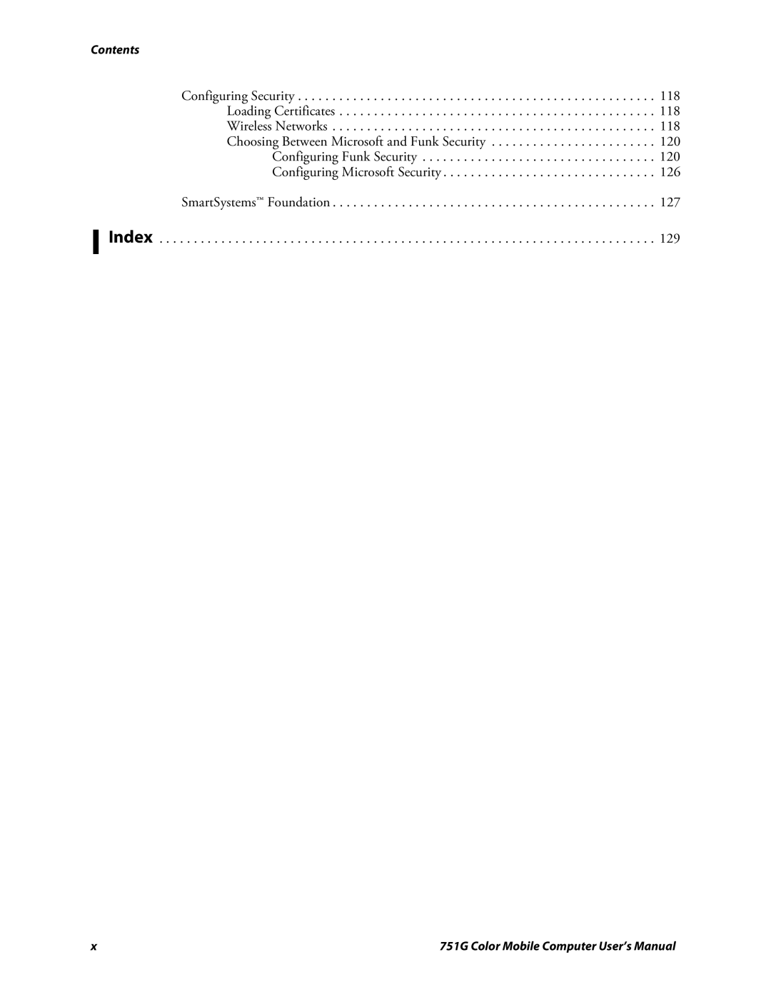 Intermec 751G user manual 129 