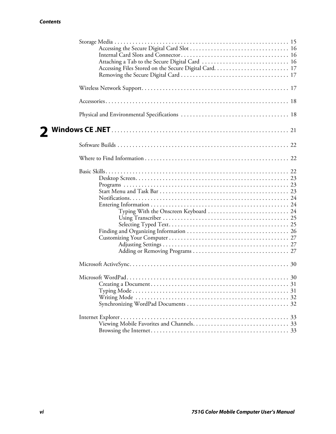 Intermec 751G user manual Software Builds Where to Find Information 