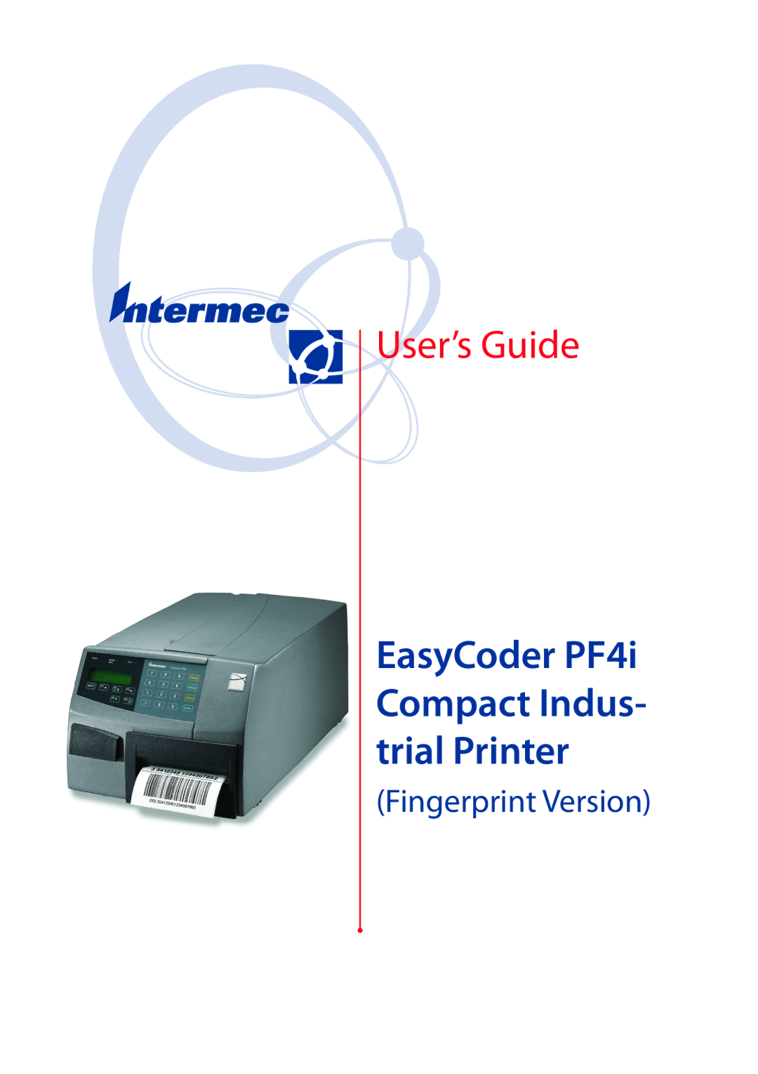 Intermec PF4I manual User’s Guide 