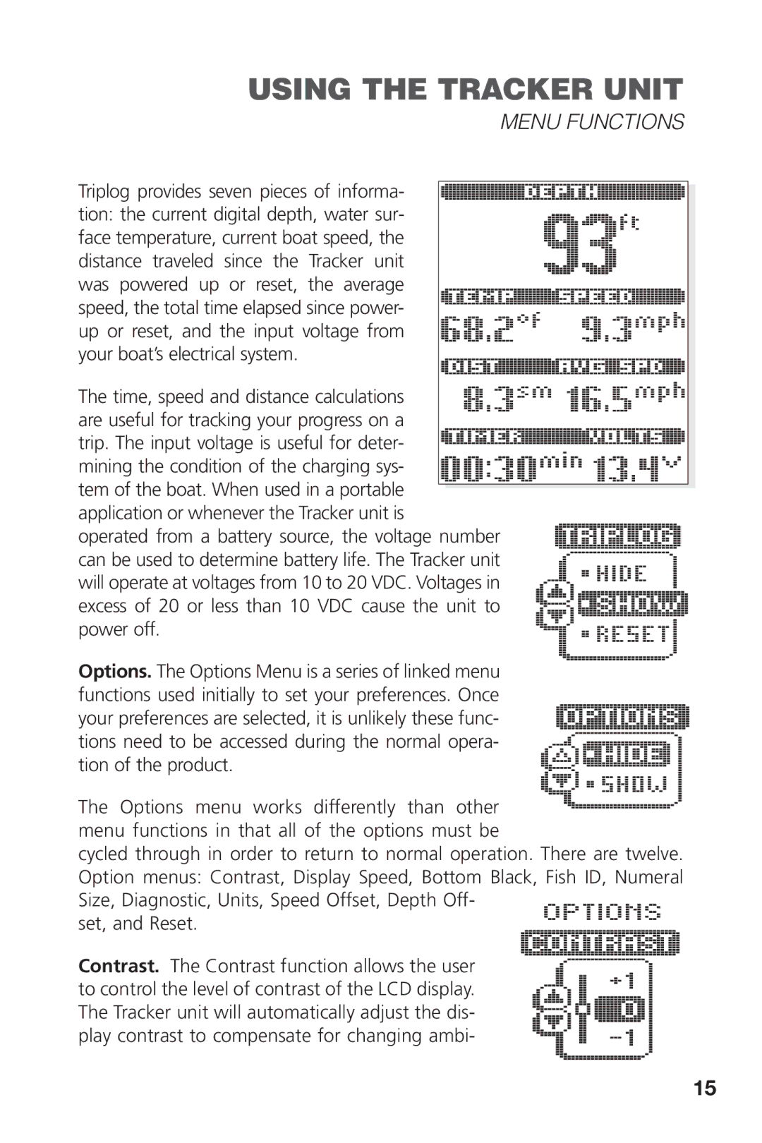 Intermec PRO 128 manual Excess of 20 or less than 10 VDC cause the unit to power off, Set, and Reset 