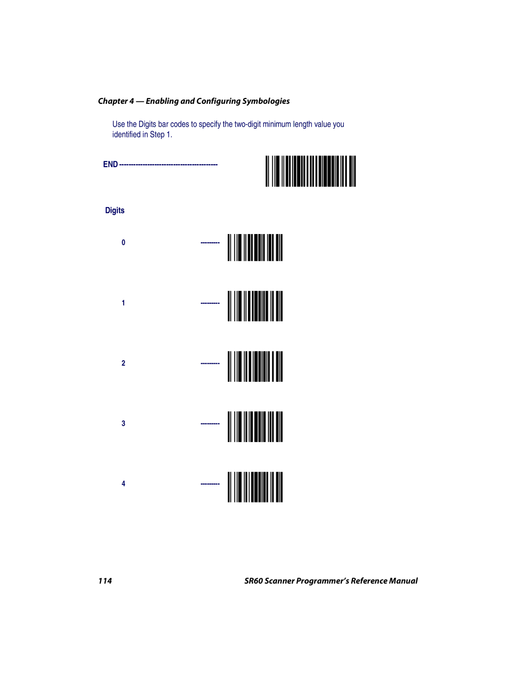 Intermec SR60 manual 114 