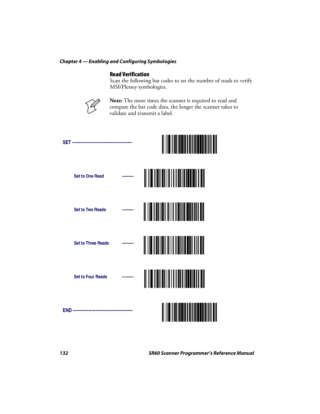 Intermec SR60 manual 132 