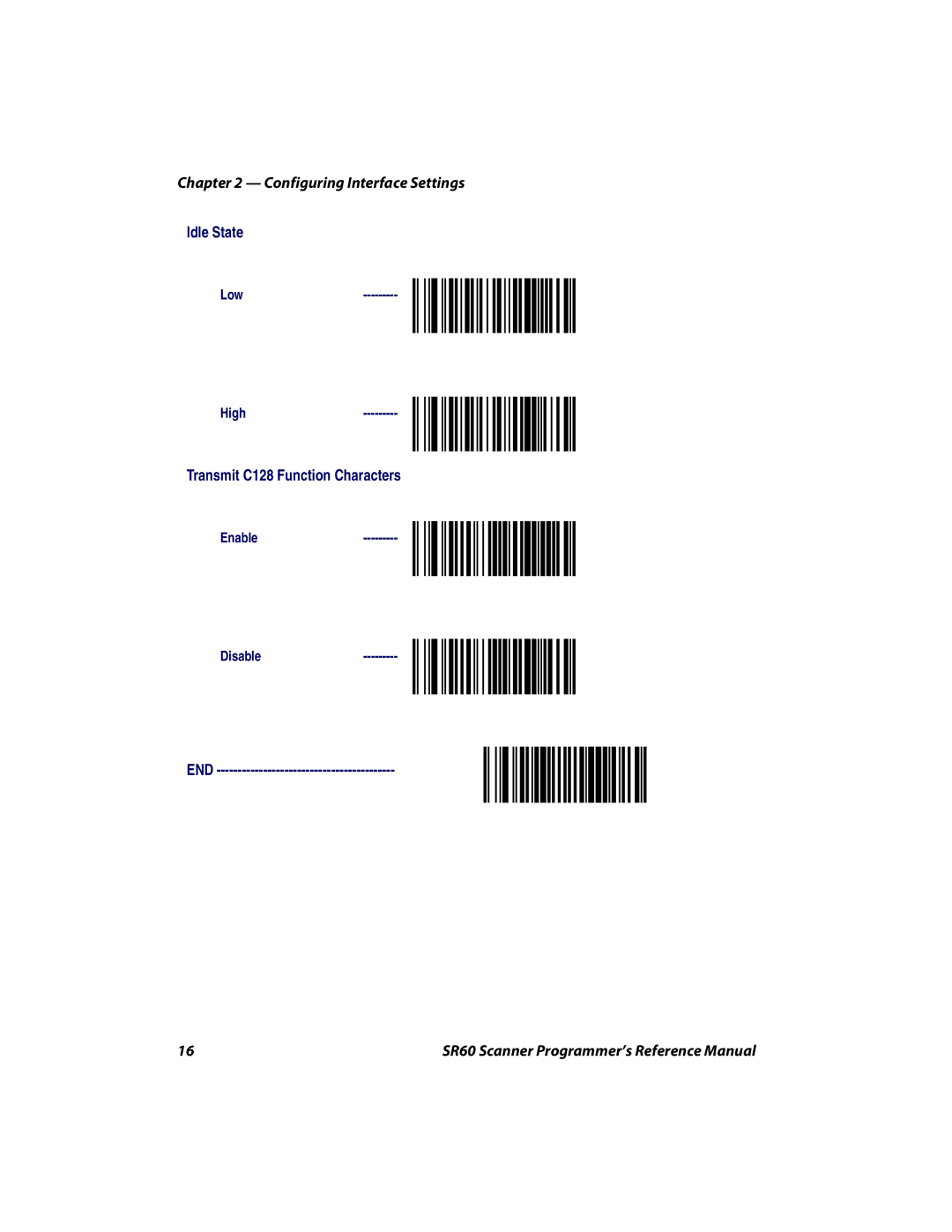 Intermec SR60 manual Idle State 