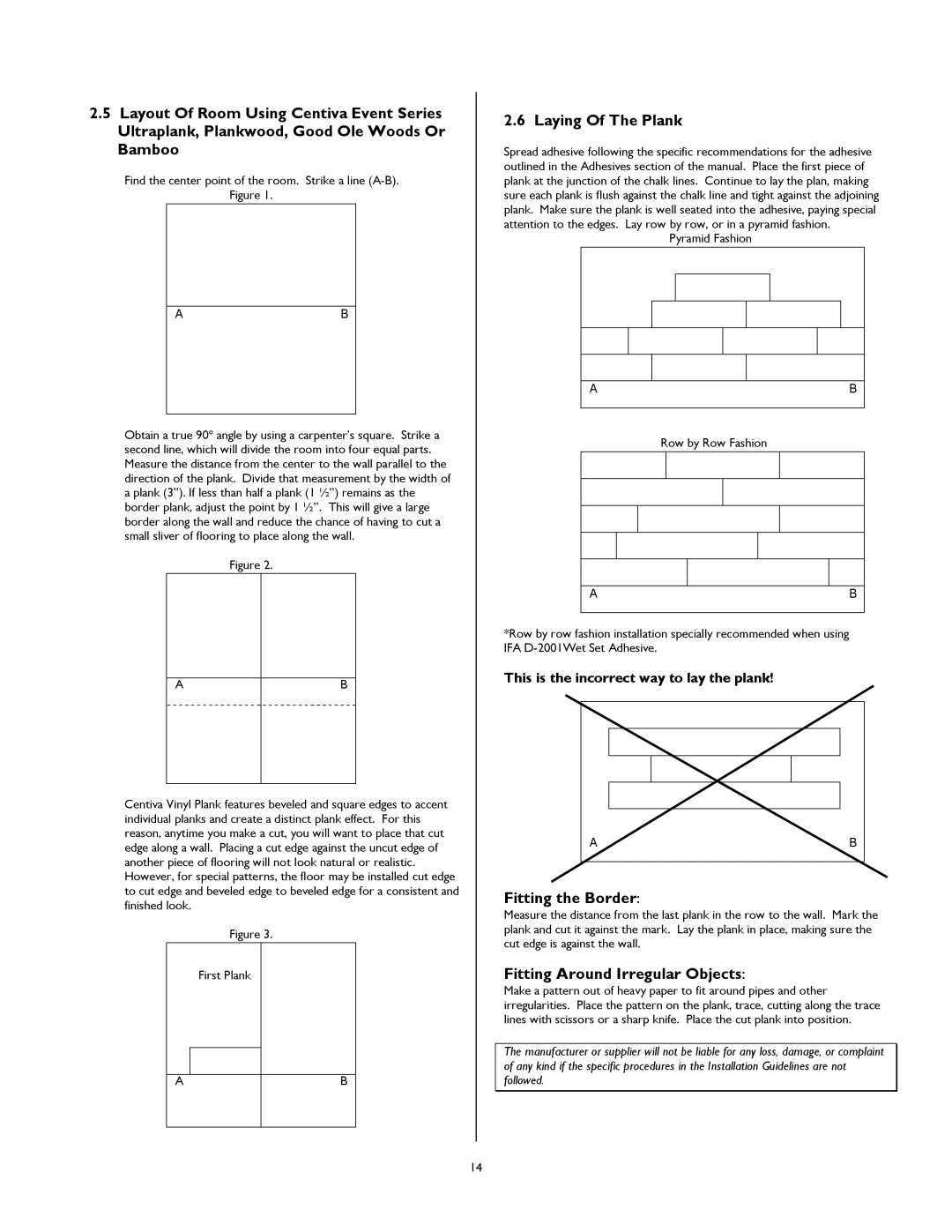 International Home Products Floors Laying Of The Plank, Fitting the Border, Fitting Around Irregular Objects 