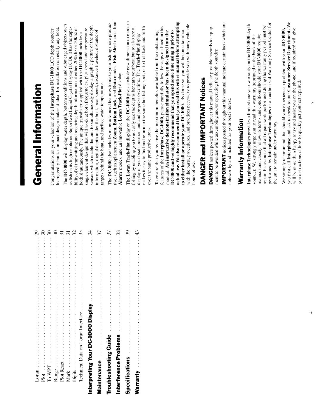 Interphase Tech DC-1000 manual Iiz=i1,1z7.111 T1ti 