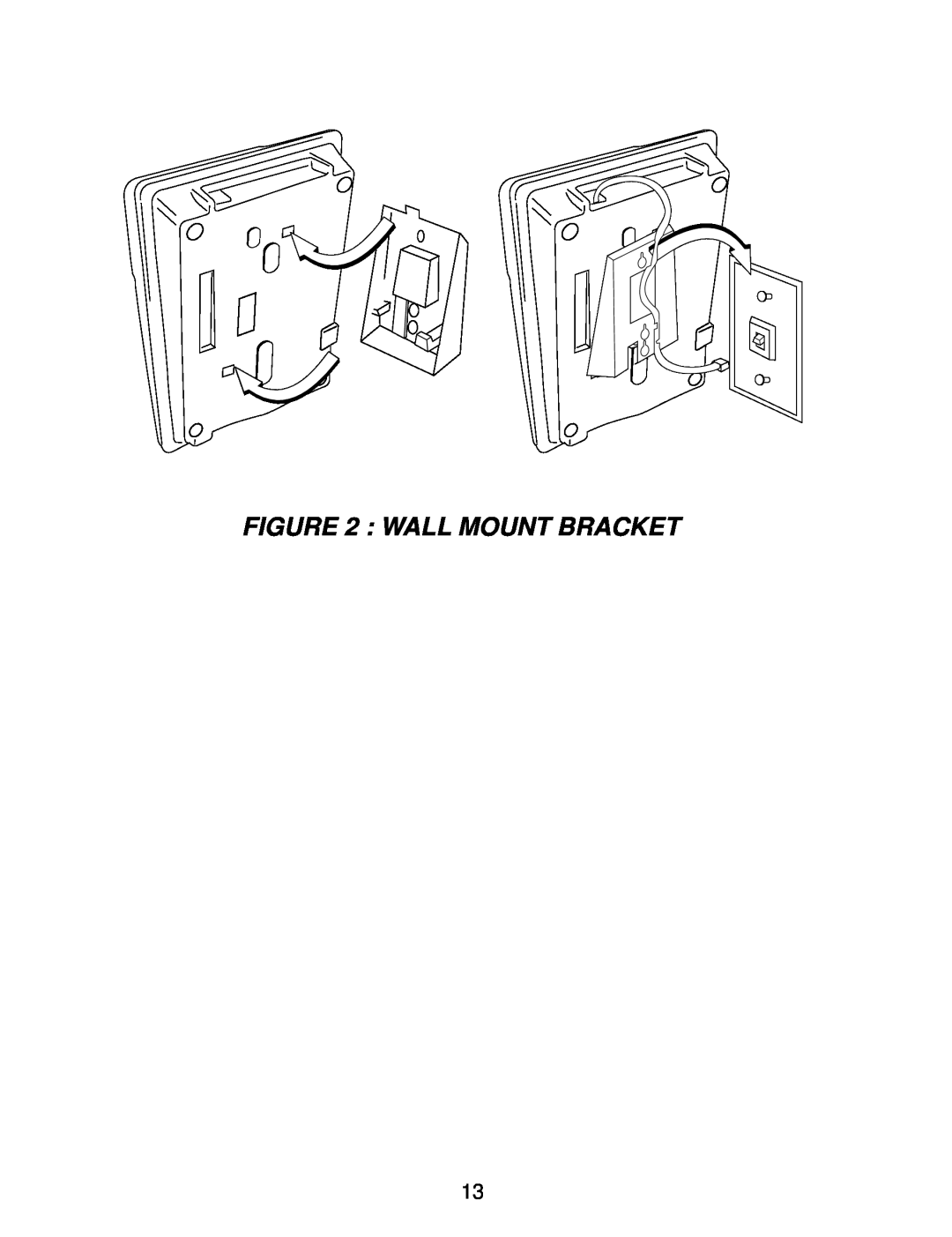 Interquartz IQ331 manual Wall Mount Bracket 