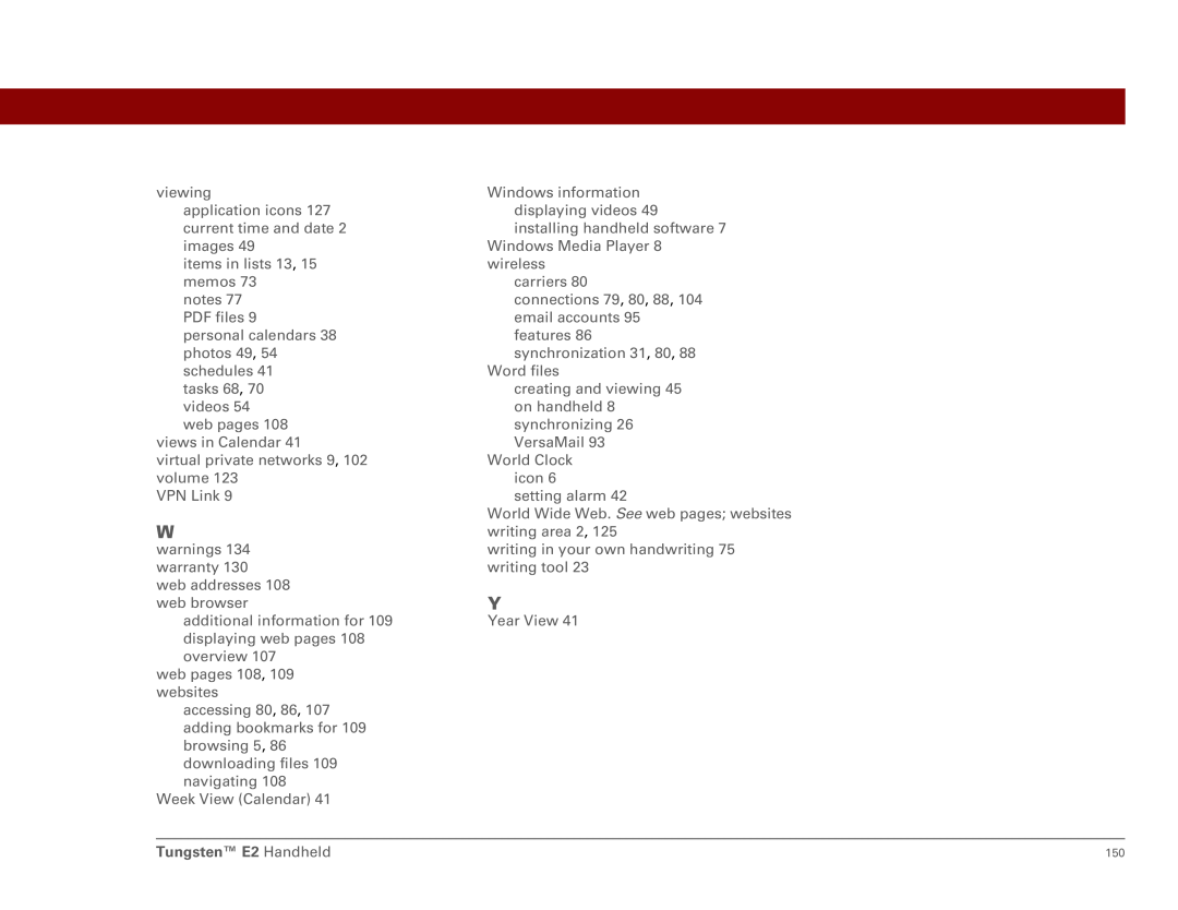 Int'l Wireless E2 manual 150 