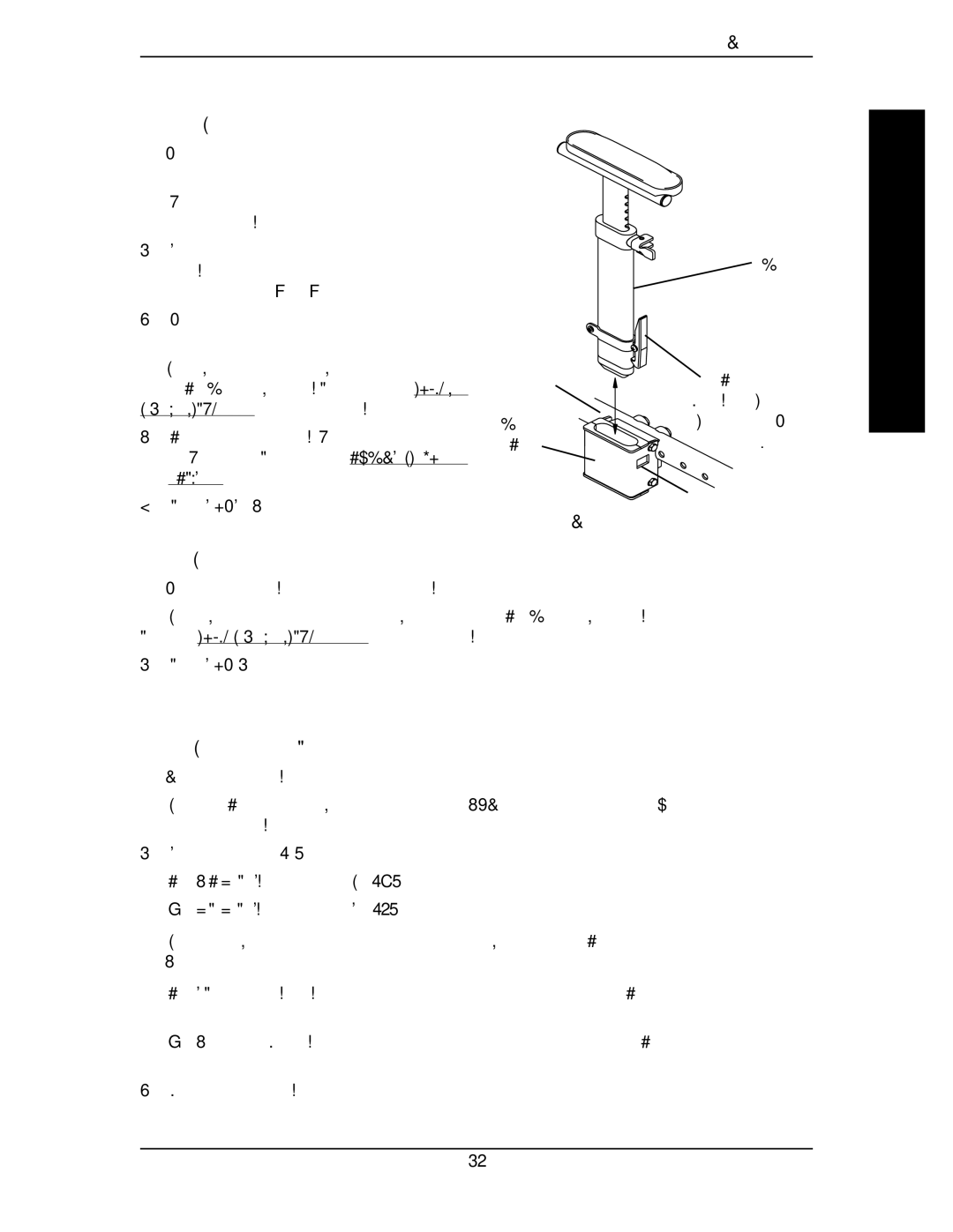 Invacare 1106628 manual INSTALLING/REMOVING T-ARMS Figure, Adjusting the T-ARMS, Installing T-ARMS, Removing T-ARMS 