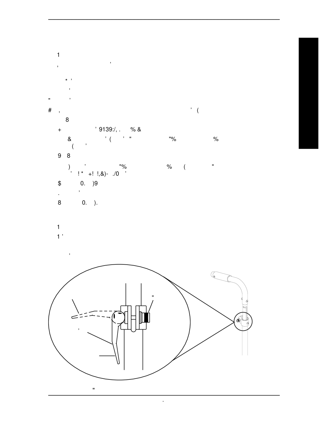 Invacare 1106628 manual Using the Telescoping Back Canes Figure, Raising/Lowering, Storing, Open, Closed Position 