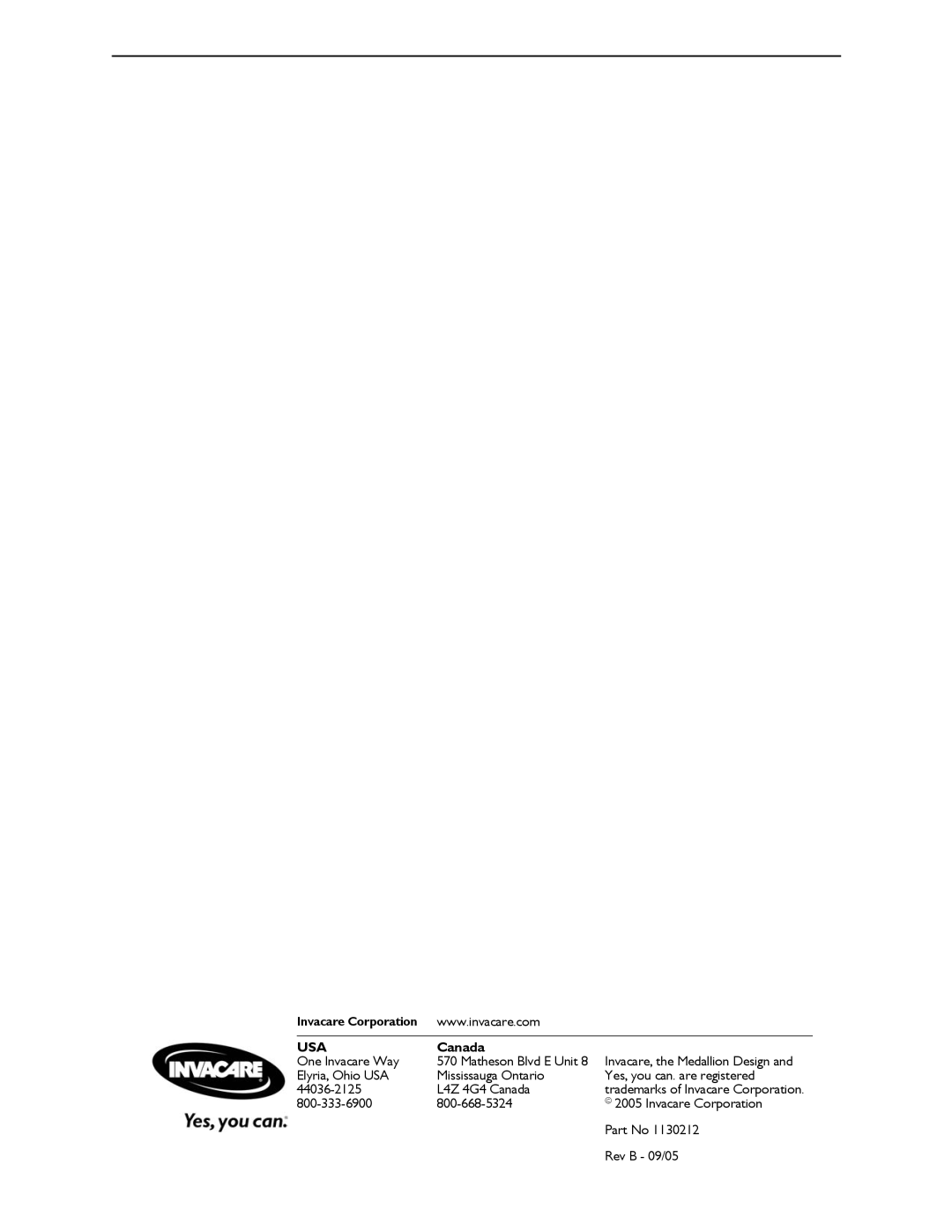 Invacare 1130269, 1130200, 1130265A, 1130229B, 1130267B, 1130212 instruction sheet Usa 