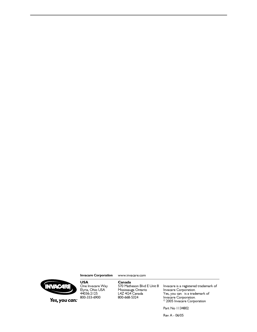 Invacare 1110513, 1130222, 1134802 1, 1098320, 1098319 instruction sheet Usa 