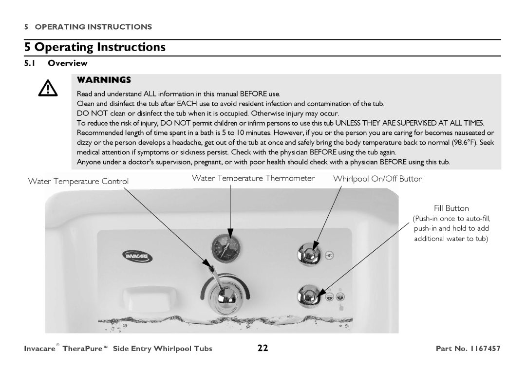 Invacare 3602GXL user manual Operating Instructions, Overview 