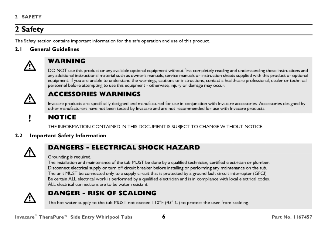 Invacare 3602GXL user manual General Guidelines, Important Safety Information 