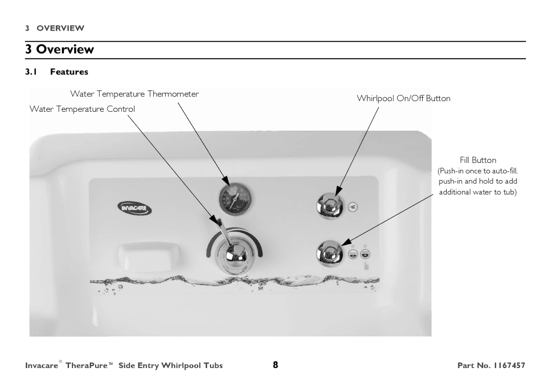 Invacare 3602GXL user manual Overview, Features 