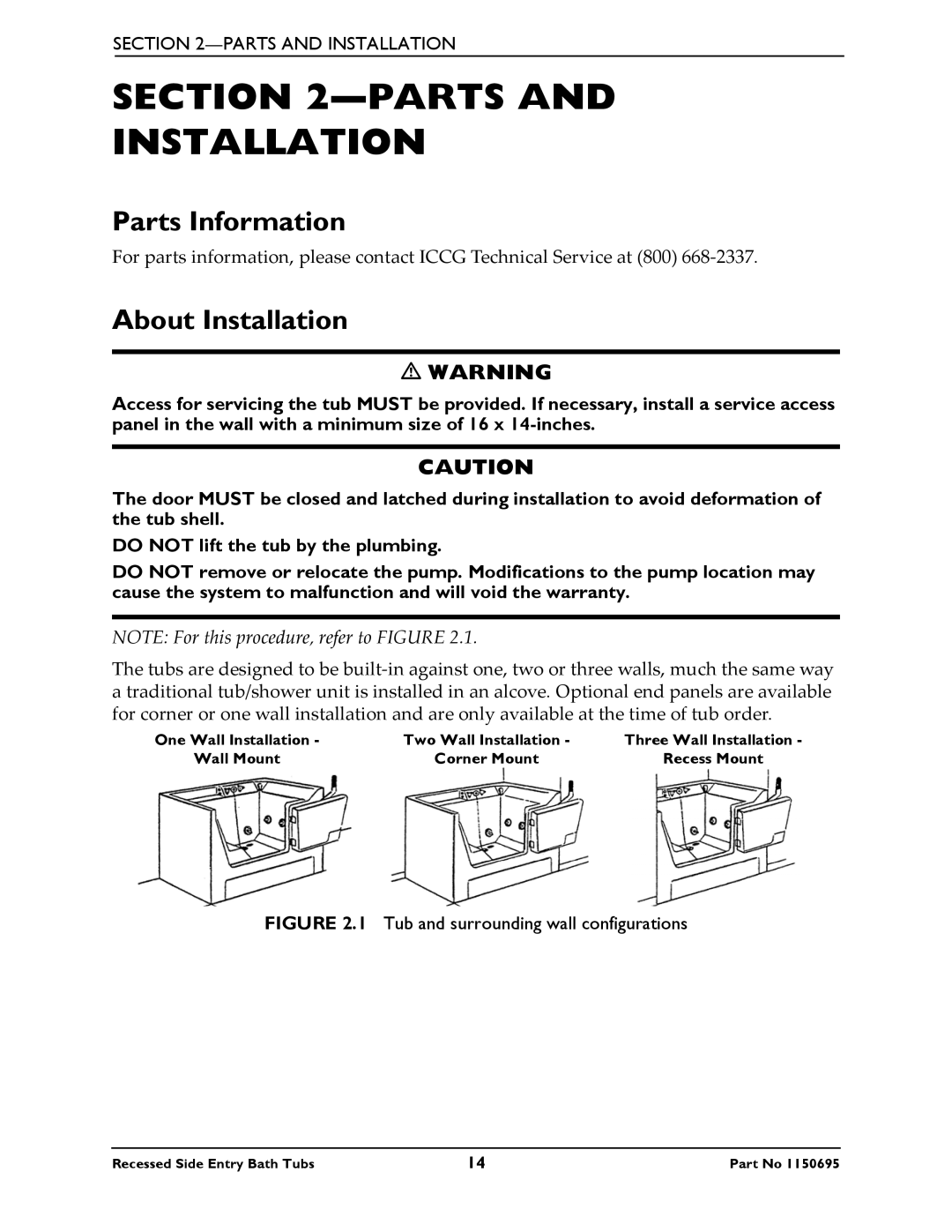 Invacare 3800, 3750 manual Parts Installation, Parts Information, About Installation 