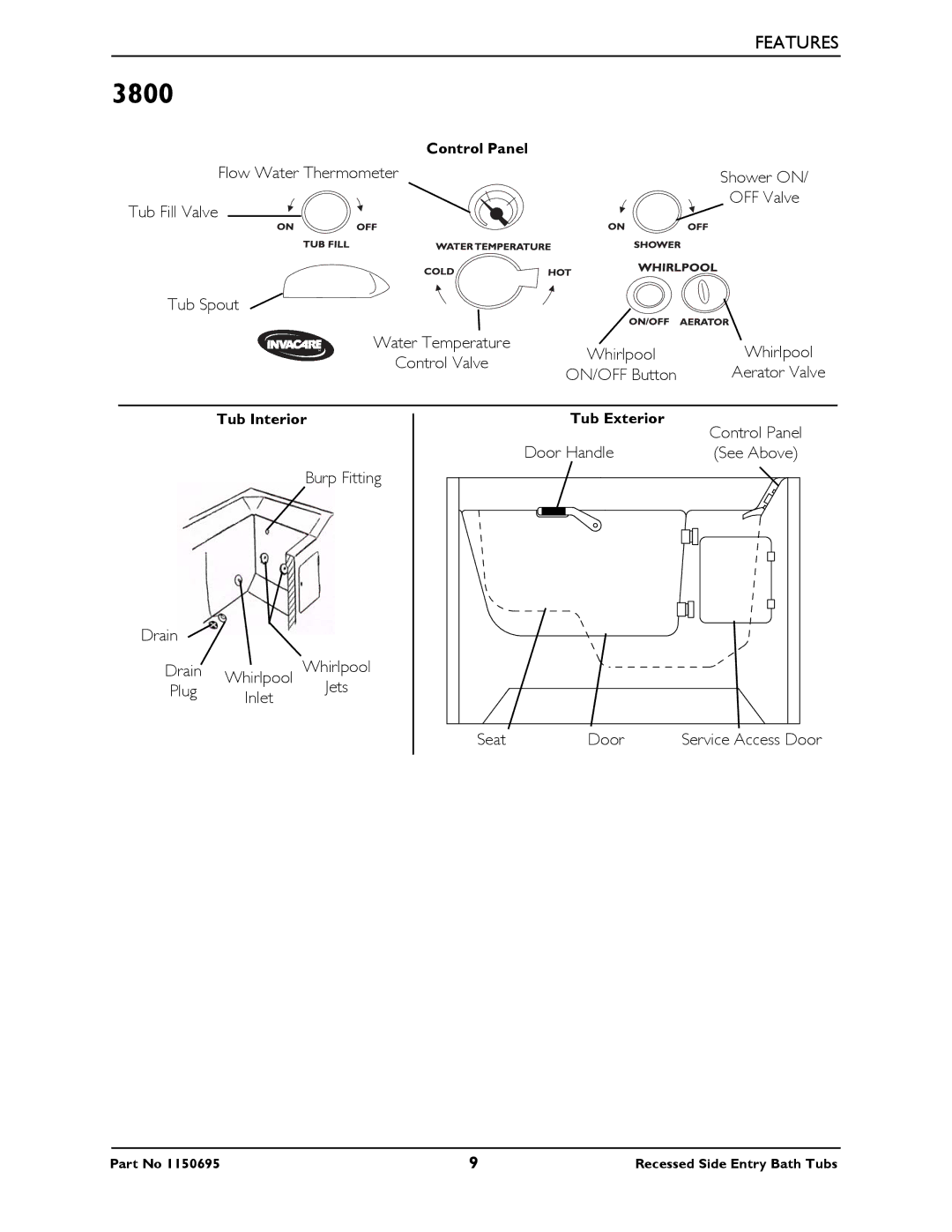 Invacare 3750 manual 3800 