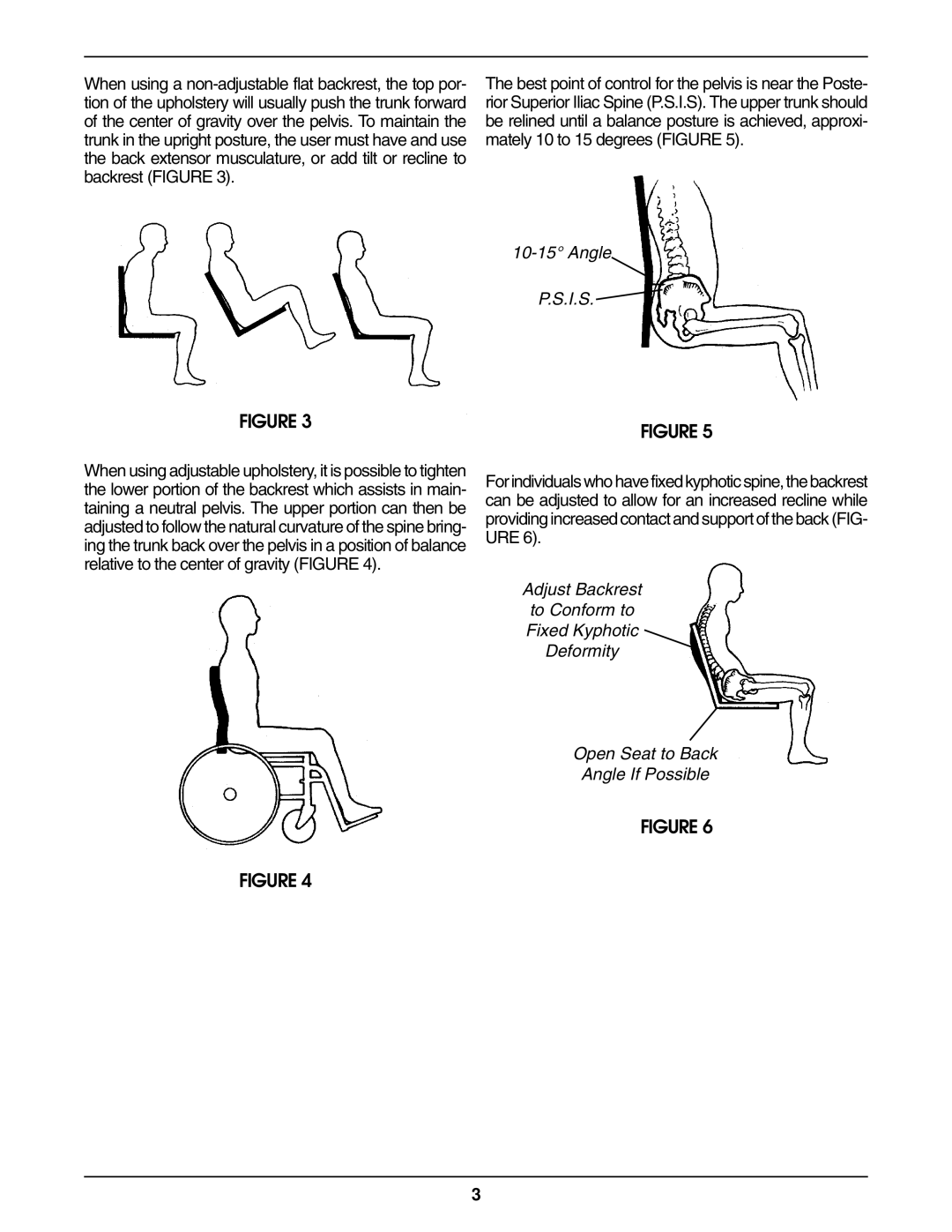 Invacare Adjustable Back Upholstery operating instructions Angle I.S 