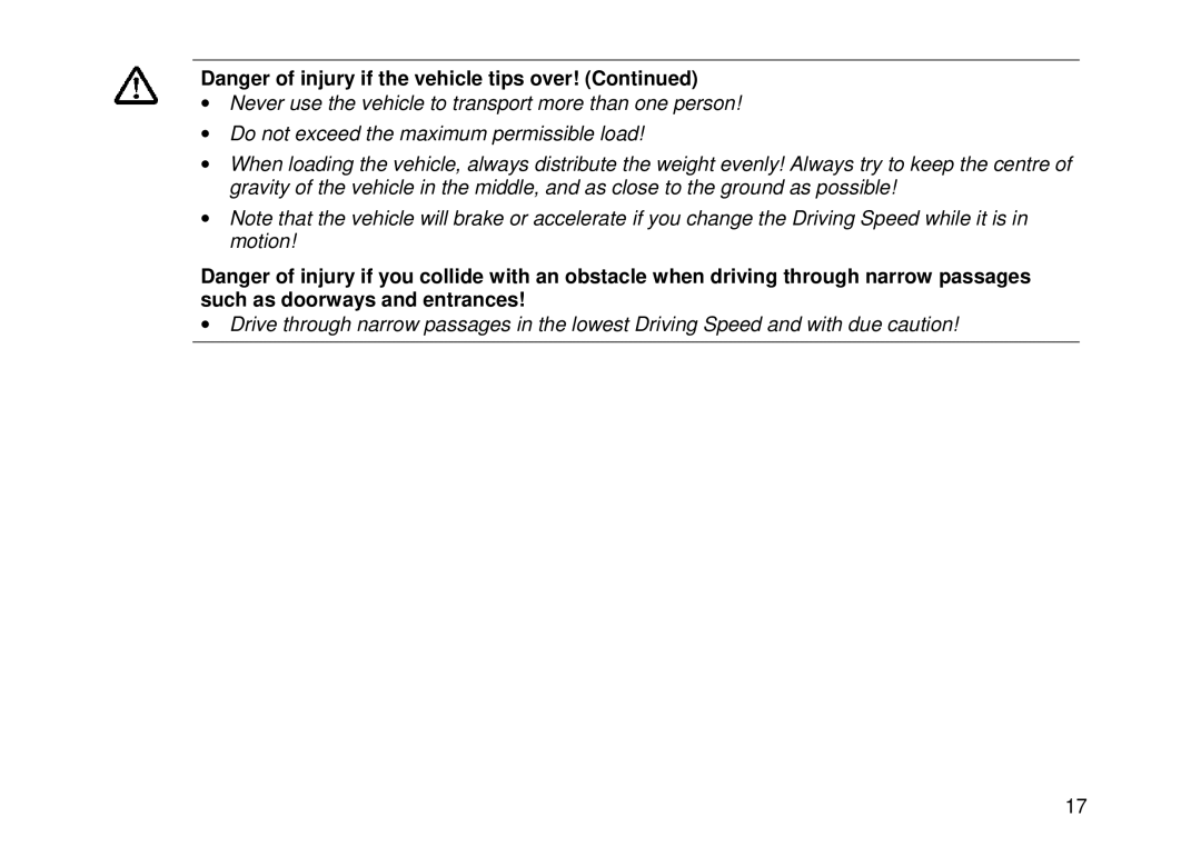 Invacare Auriga10 user manual 