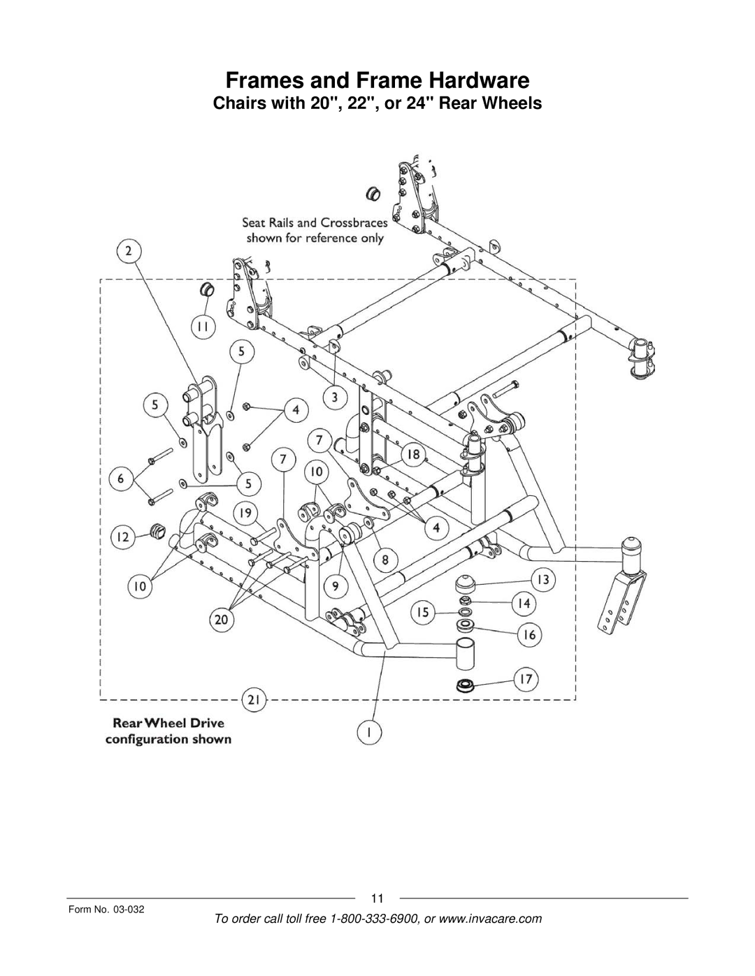 Invacare Compass SPT manual Chairs with 20, 22, or 24 Rear Wheels 