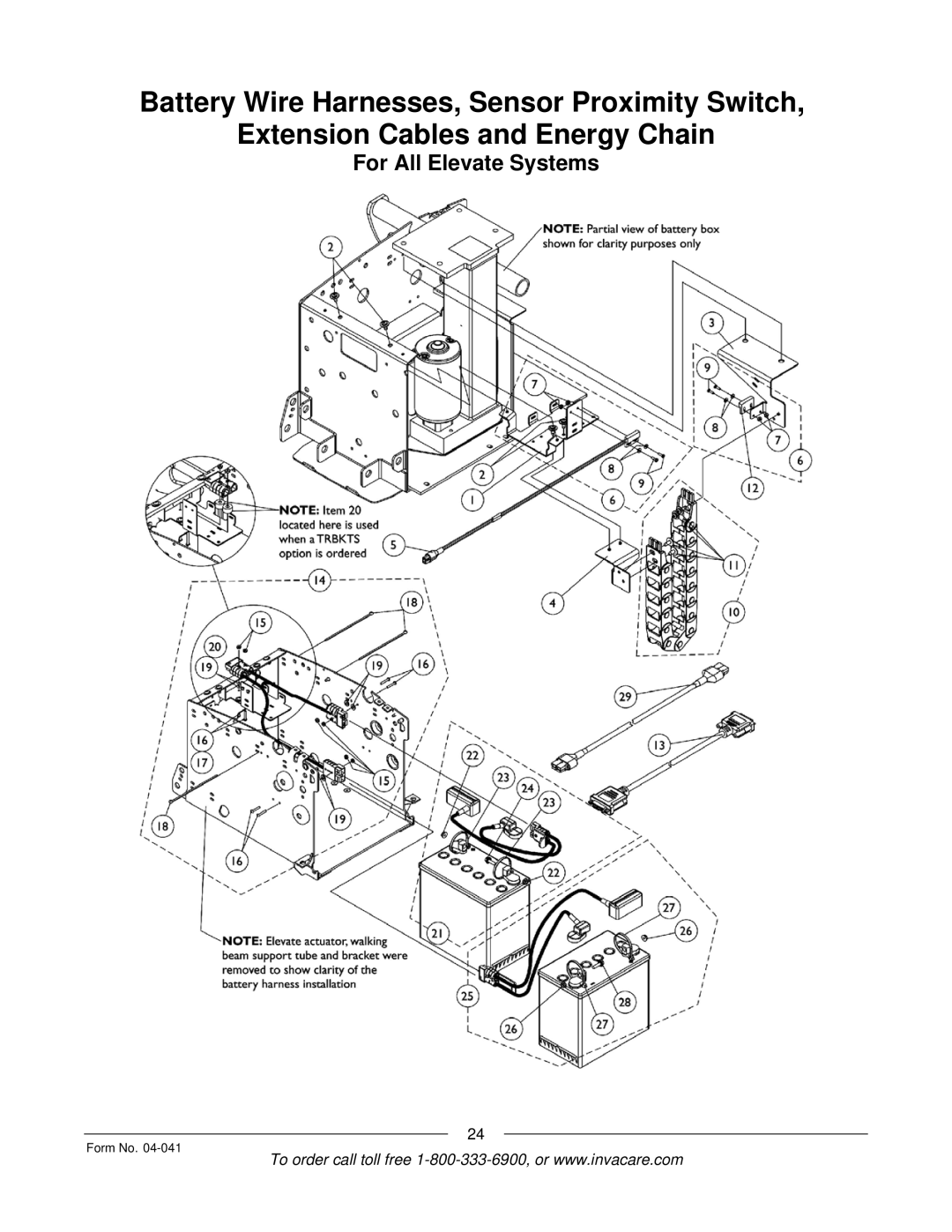 Invacare Formula manual For All Elevate Systems 