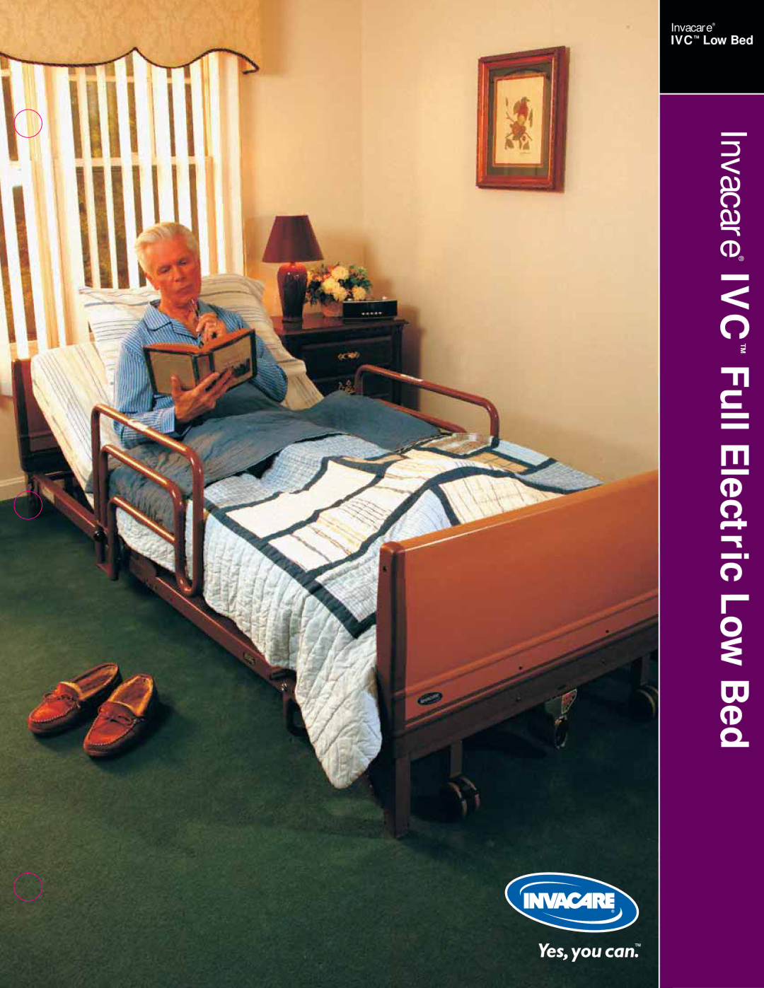 Invacare manual Invacare IVC Full Electric Low Bed 