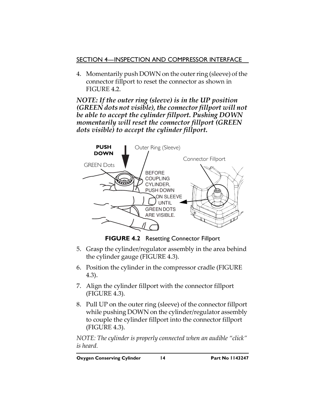 Invacare HF2PCM2KIT manual Outer Ring Sleeve 