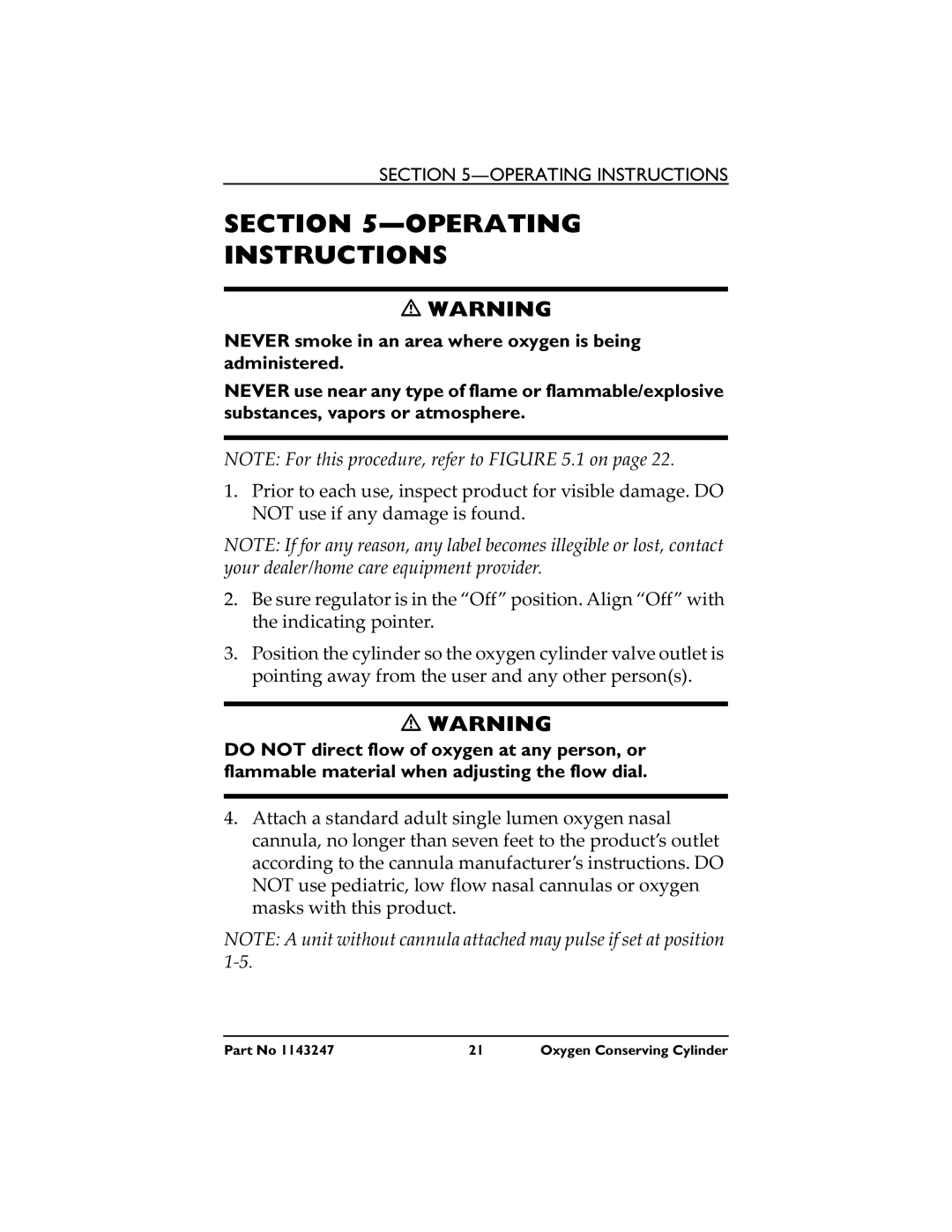 Invacare HF2PCM2KIT manual Operating Instructions 