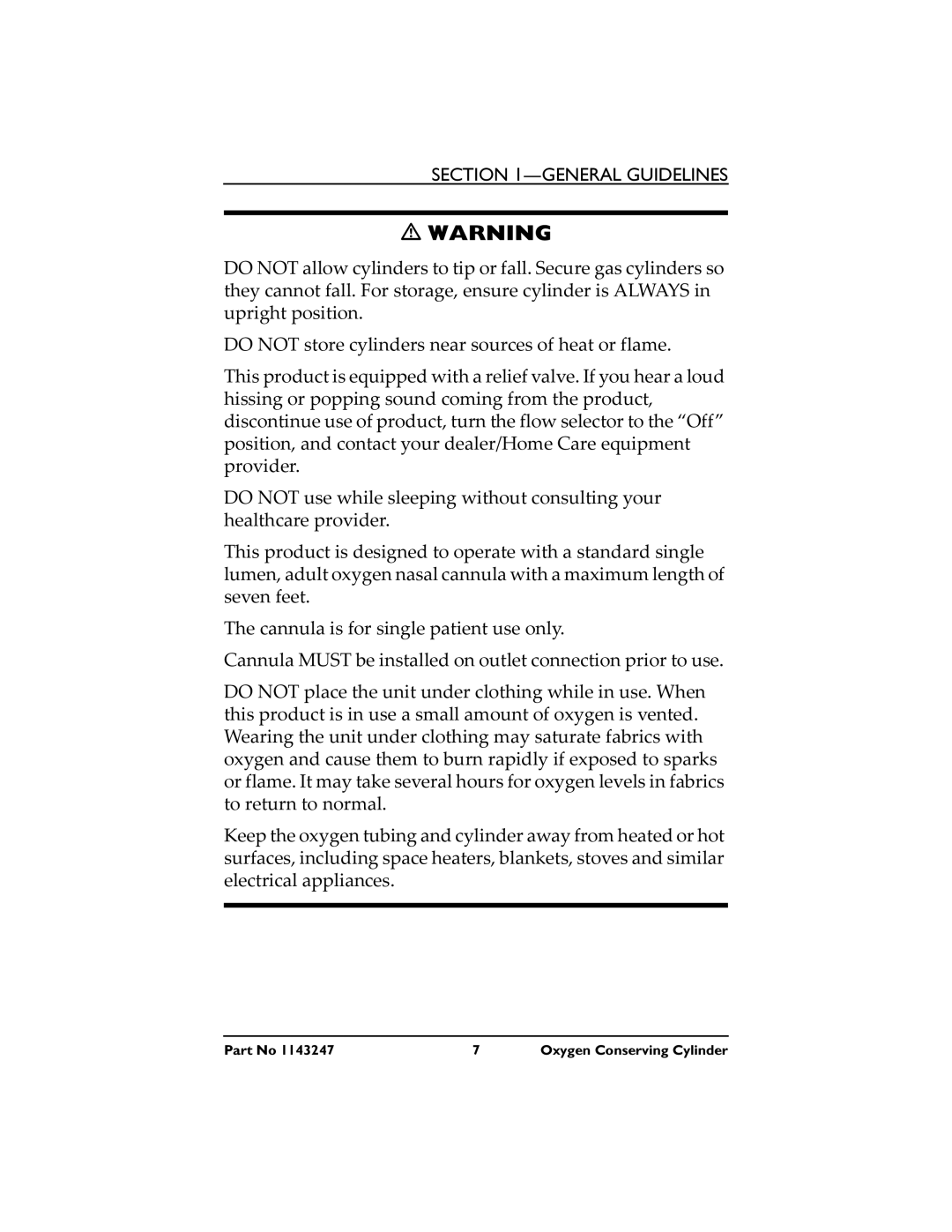 Invacare HF2PCM2KIT manual General Guidelines 