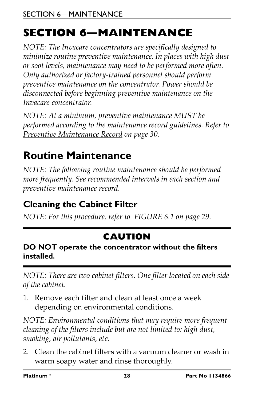 Invacare IRC5LXO2AWQ, IRC9LXO2AWQ, IRC5LXAW manual Routine Maintenance 