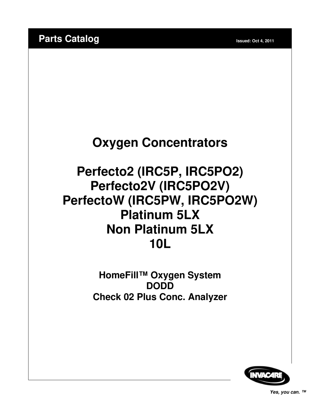 Invacare IRC5PW manual Dodd 