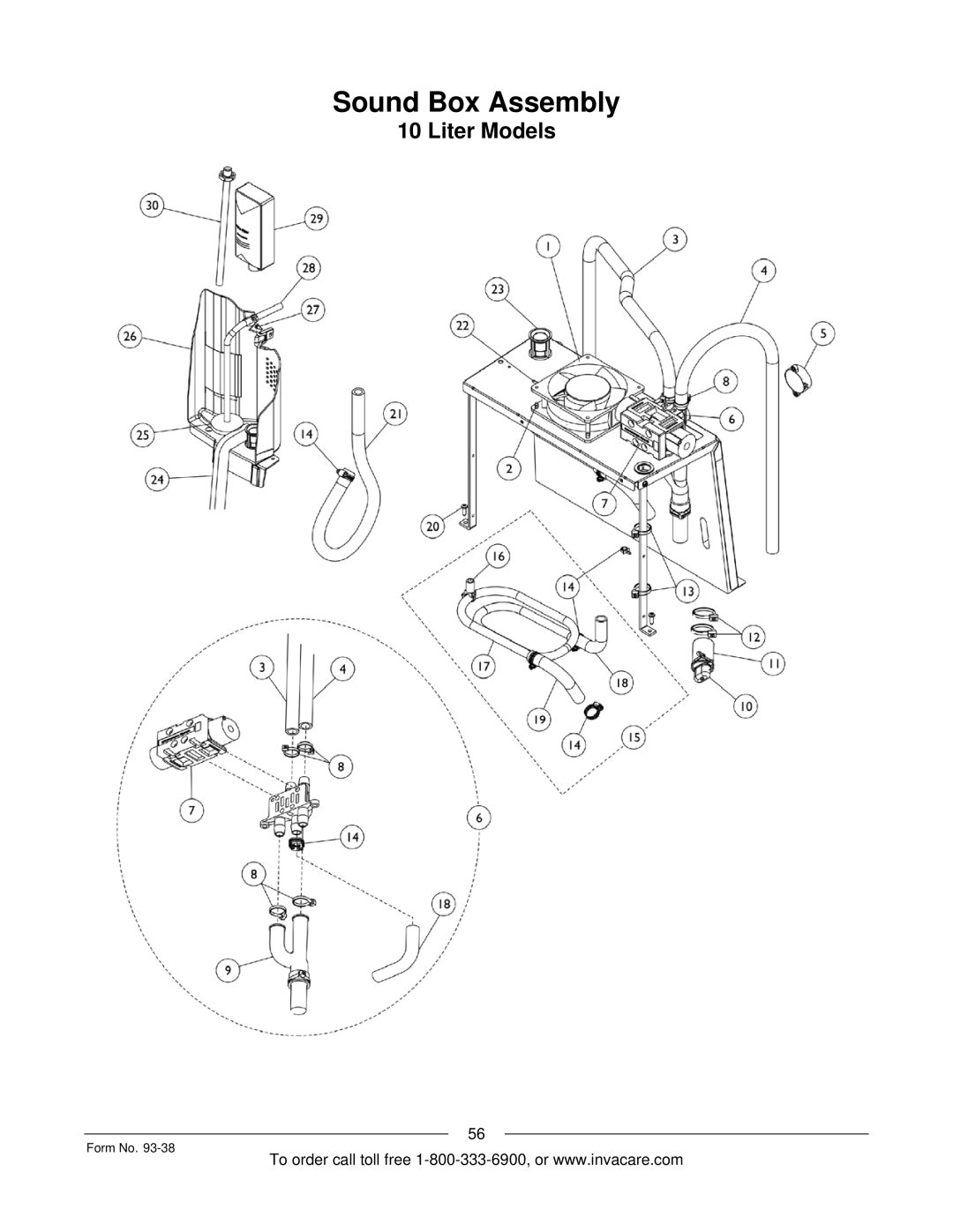 Invacare IRC5PW manual Liter Models 