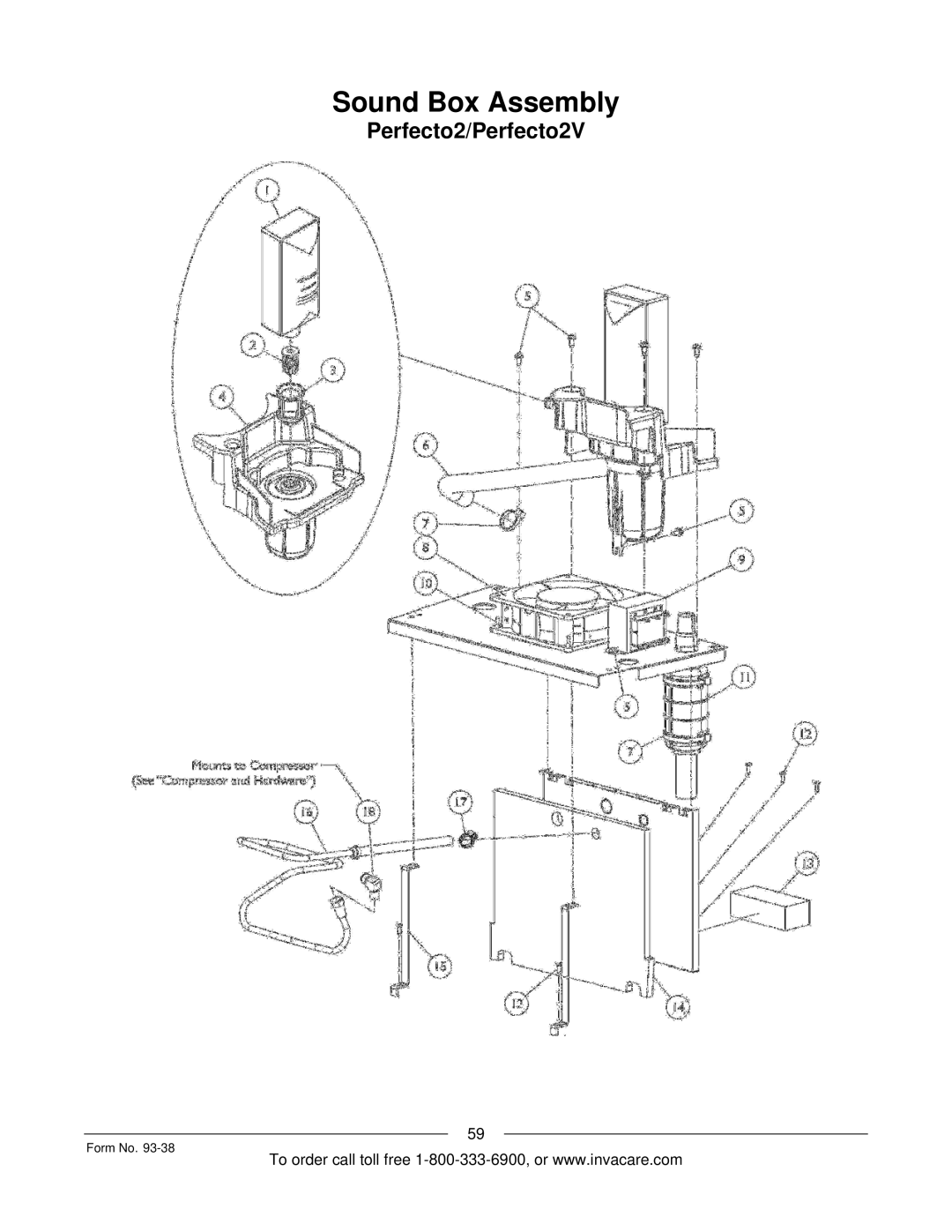 Invacare IRC5PW manual Perfecto2/Perfecto2V 