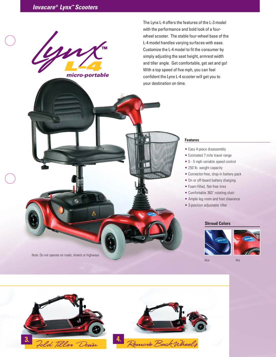 Invacare L-3 manual Lynx 