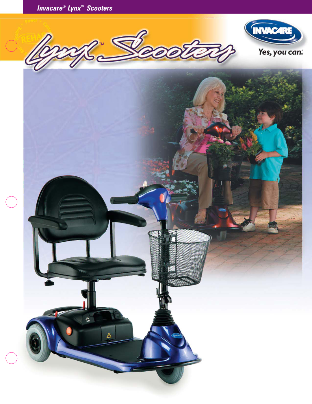 Invacare L-3 manual Invacare Lynx Scooters 