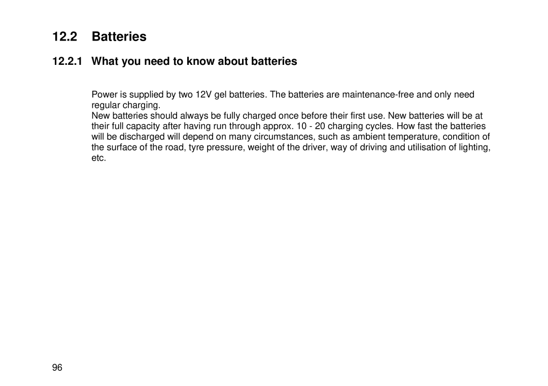 Invacare MK6i user manual Batteries, What you need to know about batteries 