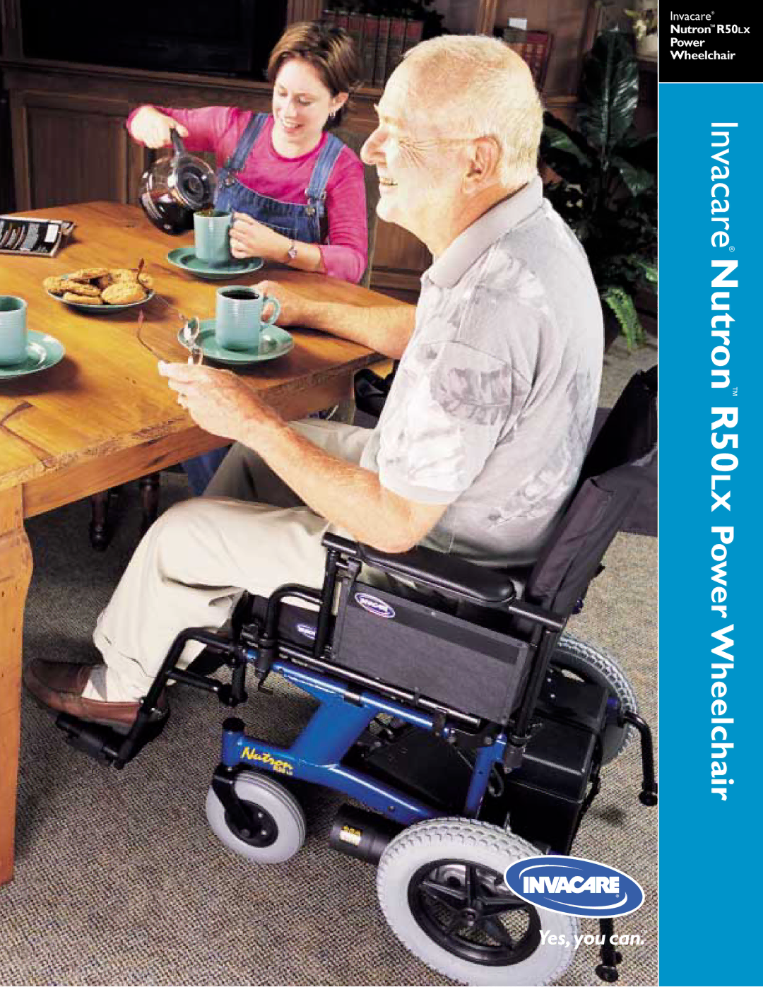 Invacare manual Invacare Nutron R50LX, Power Wheelchair 