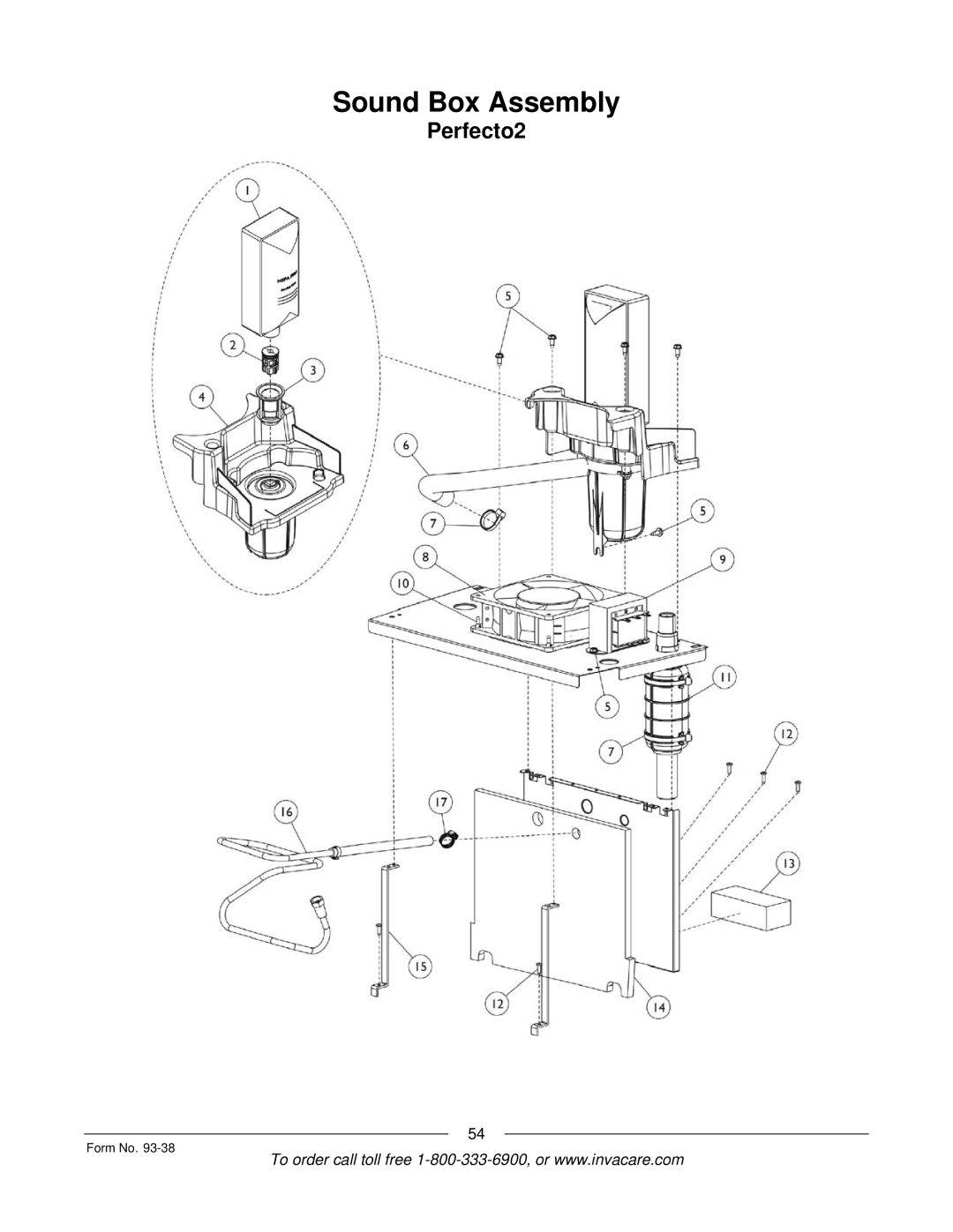 Invacare Perfecto2, PerfectoW, Non Platinum 5LX, 10L manual 